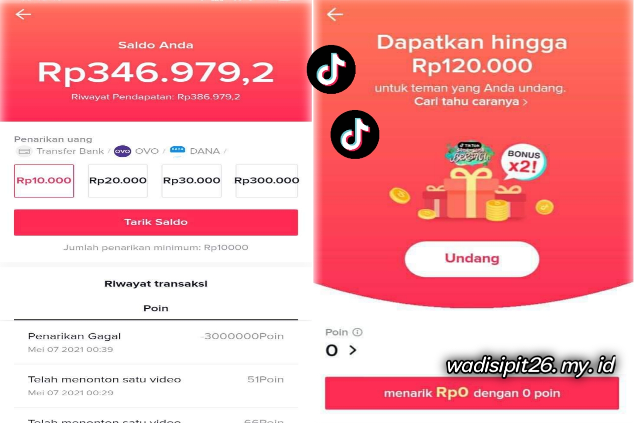 Cara Mendapatkan Uang Dari Tiktok Lite Dengan Cepat
